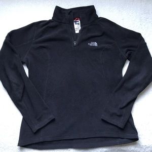 The North Face 1/4 zip fleece sweatshirt